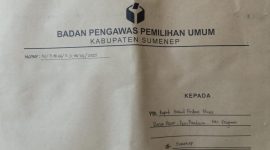 Firdaus menyoroti surat keterangan Bawaslu yang dianggap janggal dan berencana mengajukan audiensi. Foto/Andi.