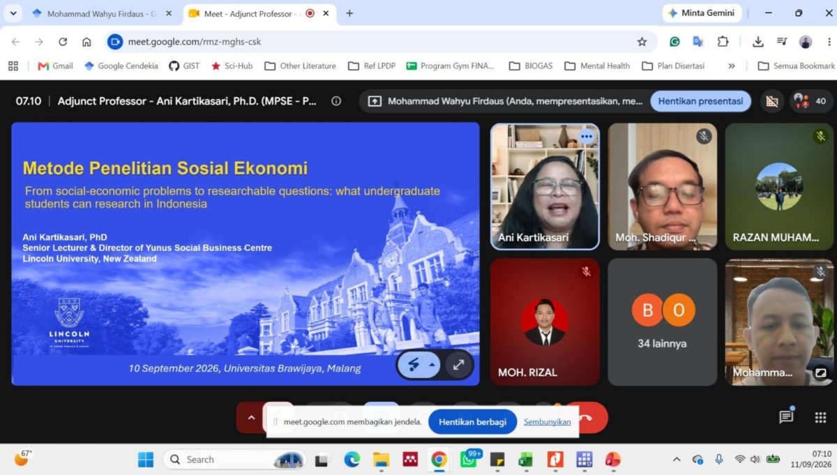 Universitas Brawijaya perkuat internasionalsasi pembelajaran dan riset (DetakIndo.com).