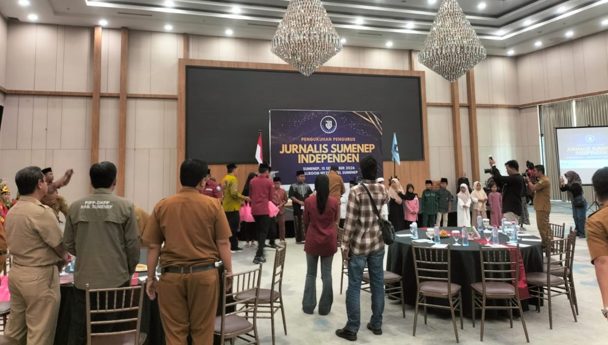Dokumentasi pelantikan Jurnalis Sumenep Independen (JSI) (DetakIndo.com).