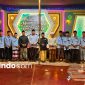 Dokumentasi kirab obor dalam rangka memperingati Maulid Nabi Muhammad SAW sekaligus penutupan KKN Universitas Annuqayah Posko 48 di Desa Banraas, Pulau Giliyang, Sumenep (Detakindo.com).