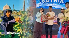 Moh. Kholid saat menerima penghargaan di acara Video Petani Muda Inspiratif, Mojokerto 24 September 2026 (Detakindo.com).