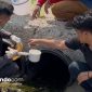 GPN dan DLH saat melakukan peninjauan langsung ke wilayah Desa Beluk Ares dan Desa Campor Timur, Selasa 29/9/2026 (Detakindo.com).