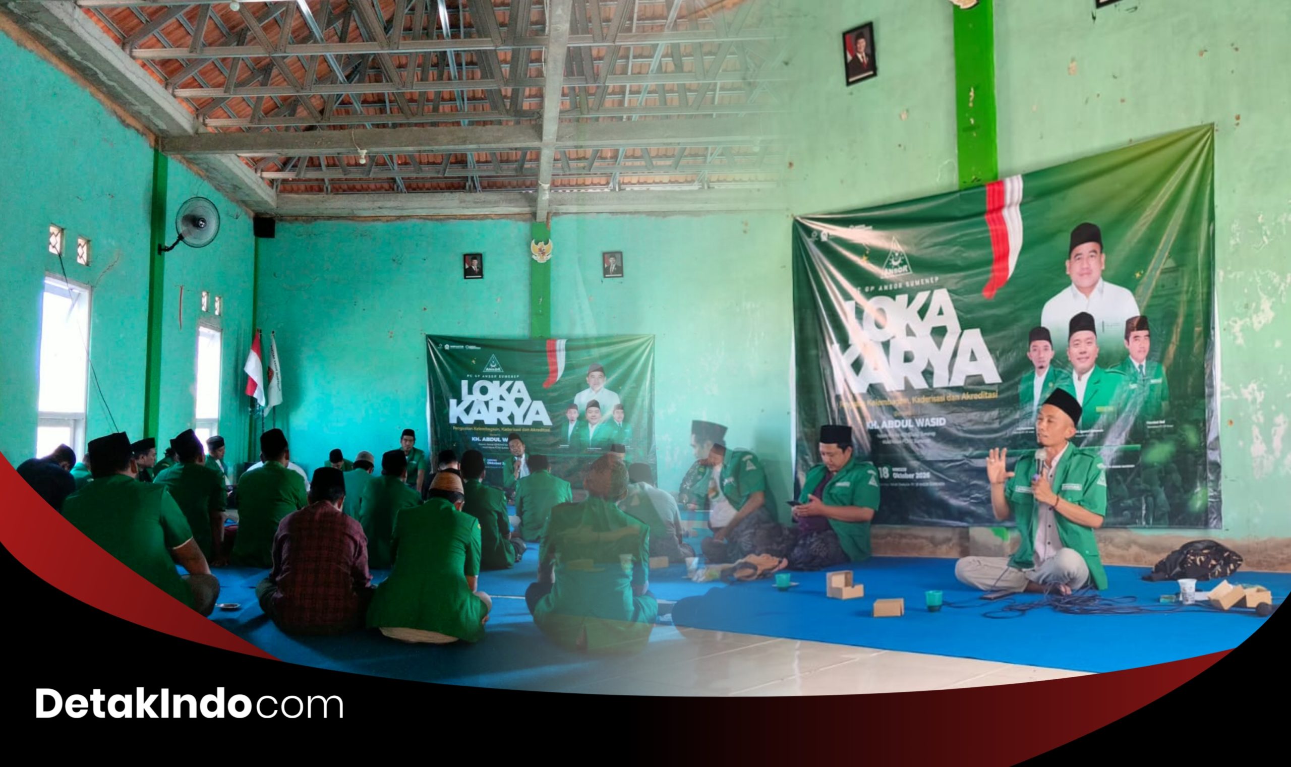 Perkuat Organisasi hingga Ranting, PC GP Ansor Sumenep Gelar Lokakarya Kelembagaan dan Kaderisasi