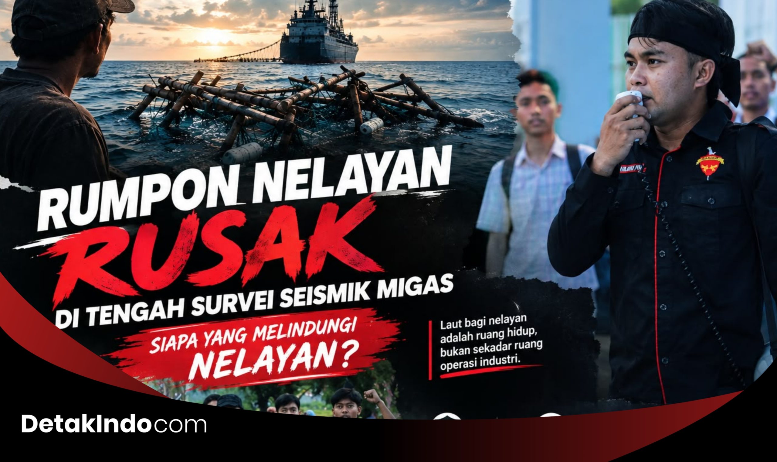JANGAN JADIKAN NELAYAN SAPUDI TUMBAL EKSPLORASI MIGAS!